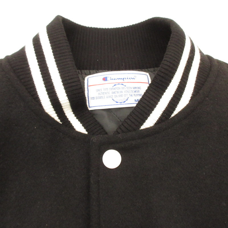 【中古】Champion | チャンピオン スタジャン C3-W606 ブラック サイズ:M