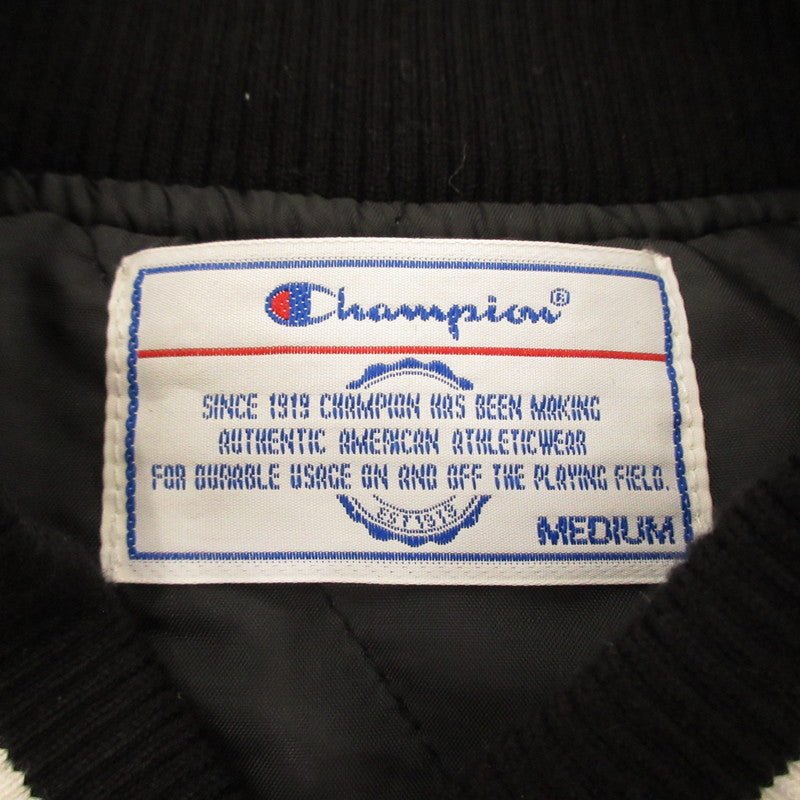 【中古】Champion | チャンピオン スタジャン C3-W606 ブラック サイズ:M