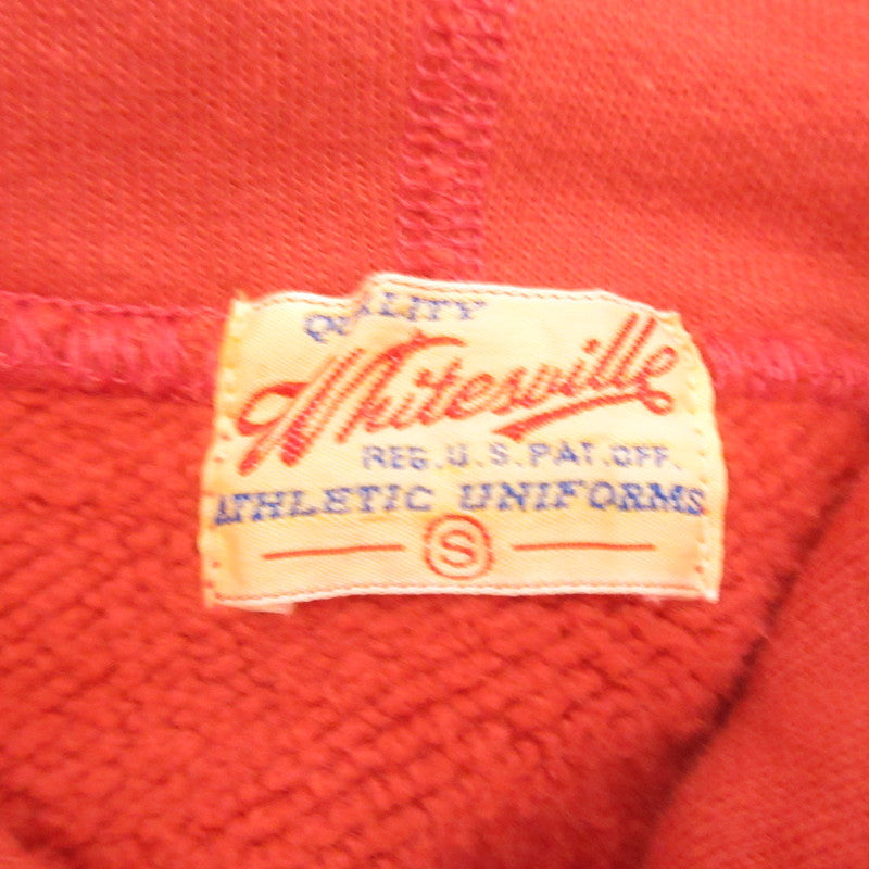 【中古】WHITESVILLE | ホワイツビルホワイツヴィル HEAVY SWEAT HOODED PARKA パーカー WV69038 レッド サイズ:S