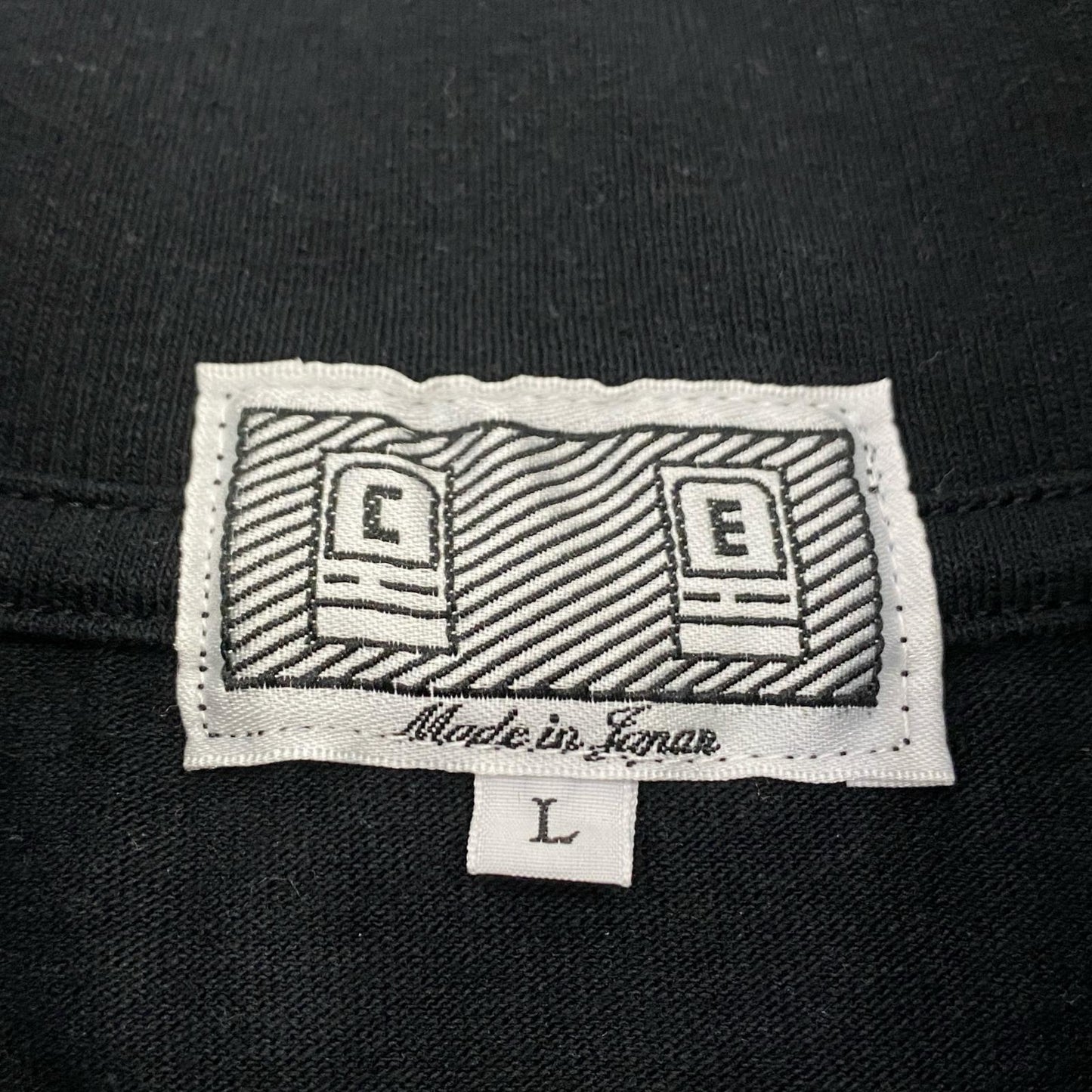 【中古】C.E | シーイー CUBE E C T 半袖Tシャツ CES15T15 ブラック サイズ:L