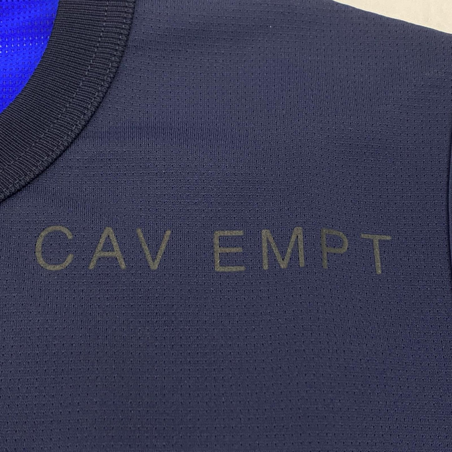【中古】C.E | シーイー MESH T 半袖Tシャツ CES16T19 ネイビー サイズ:L