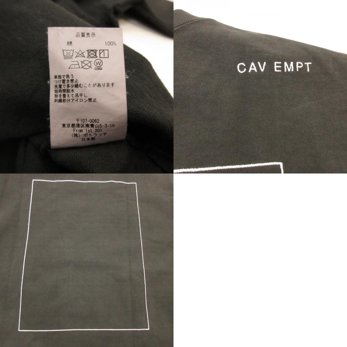 C.E | OVERDYE HEAVY BIG POCKET T-shirt CES19T21 Black Size: L