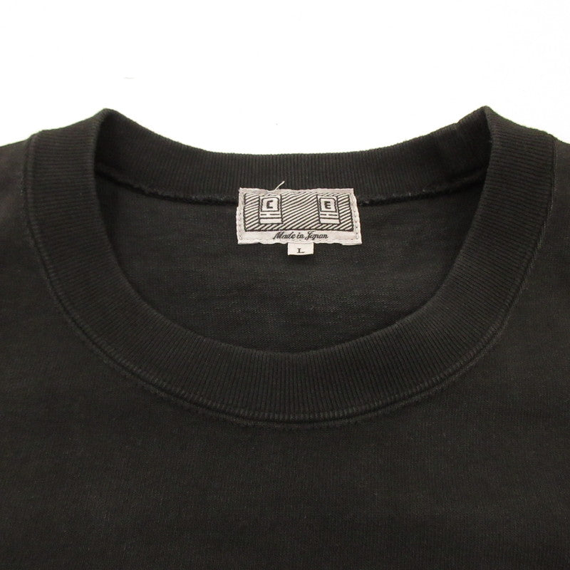 【中古】C.E | シーイー OVERDYE HEAVY BIG POCKET T 半袖Tシャツ CES19T21 ブラック サイズ:L