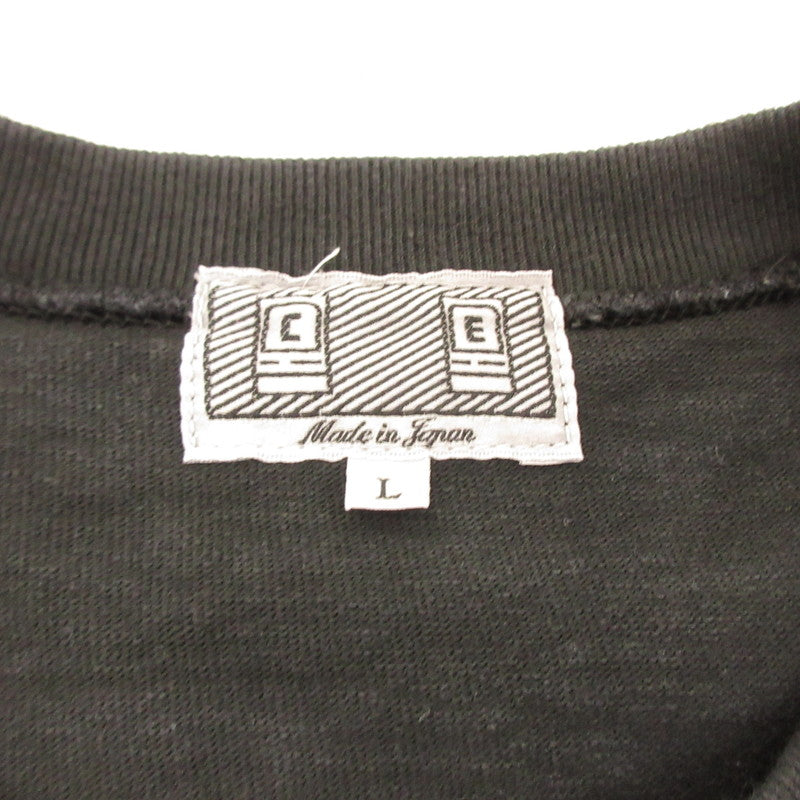 【中古】C.E | シーイー OVERDYE HEAVY BIG POCKET T 半袖Tシャツ CES19T21 ブラック サイズ:L