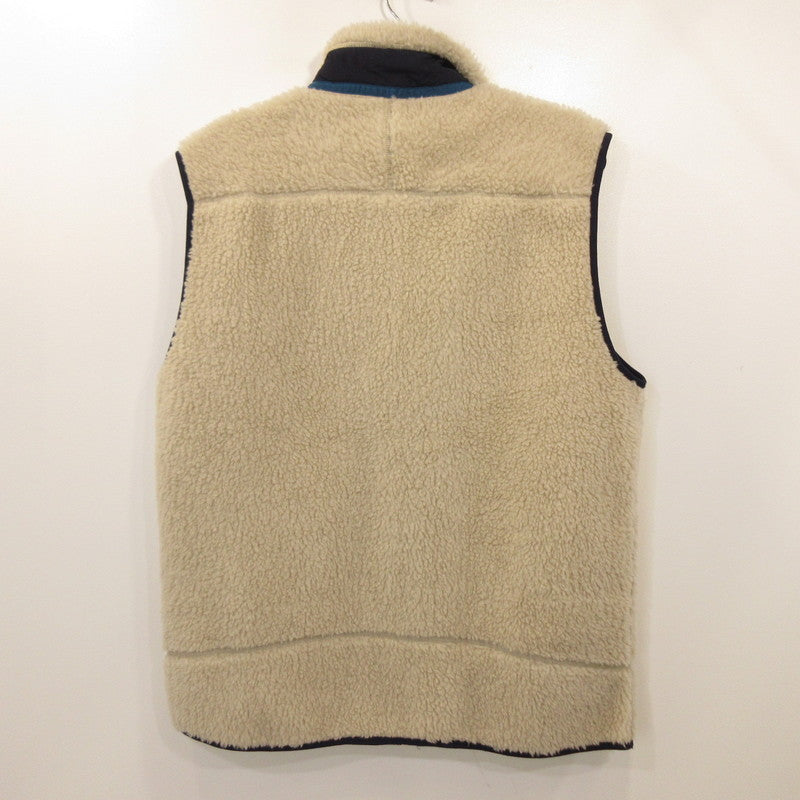 【中古】patagonia | パタゴニア メンズ・クラシック・レトロX・ベスト ベスト 23048 アイボリー サイズ:L