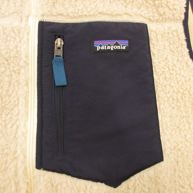 【中古】patagonia | パタゴニア メンズ・クラシック・レトロX・ベスト ベスト 23048 アイボリー サイズ:L