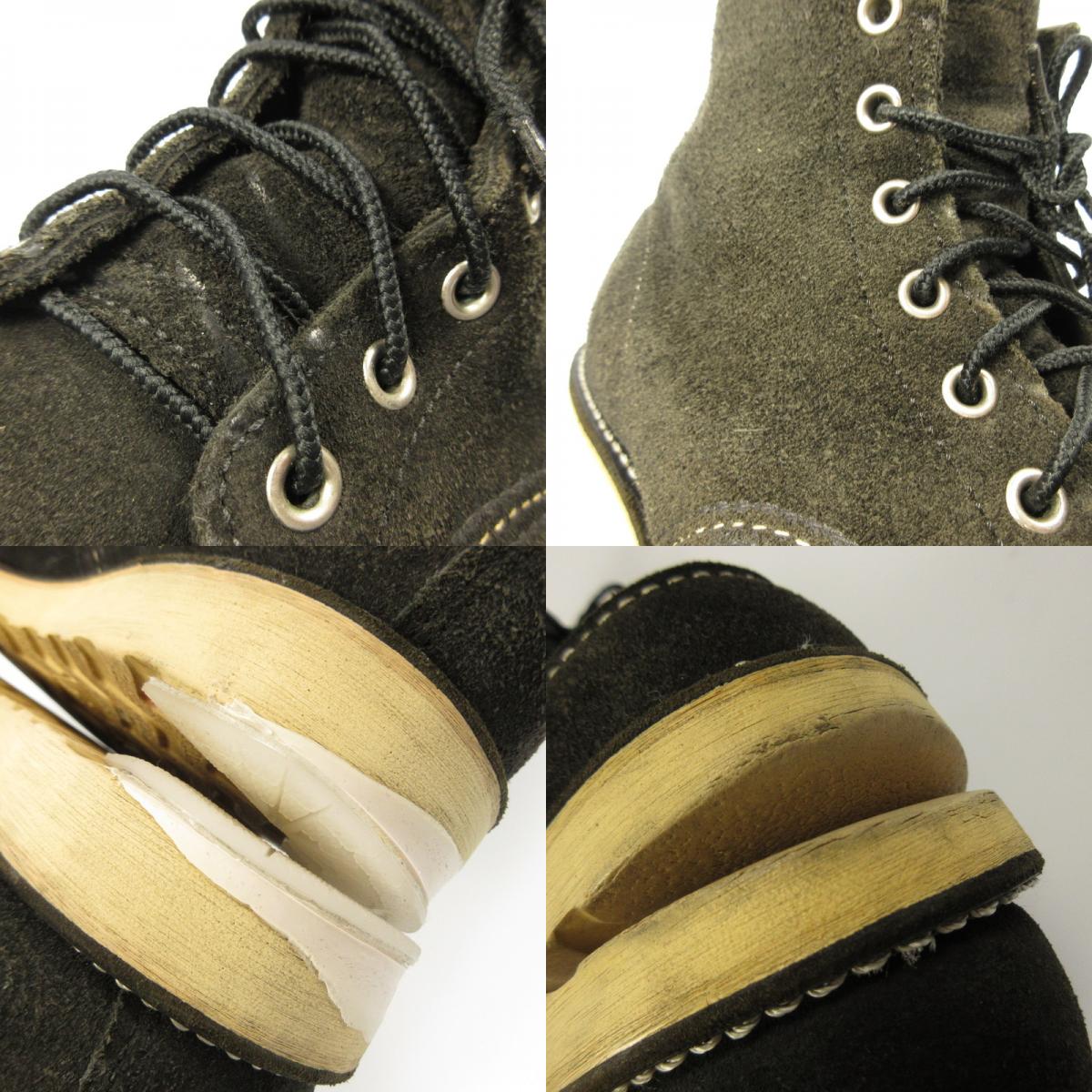 【中古】RED WING | レッドウィング 6-inch Classic Moc ブーツ 8874 年式:2010年製 ブラック 27cm