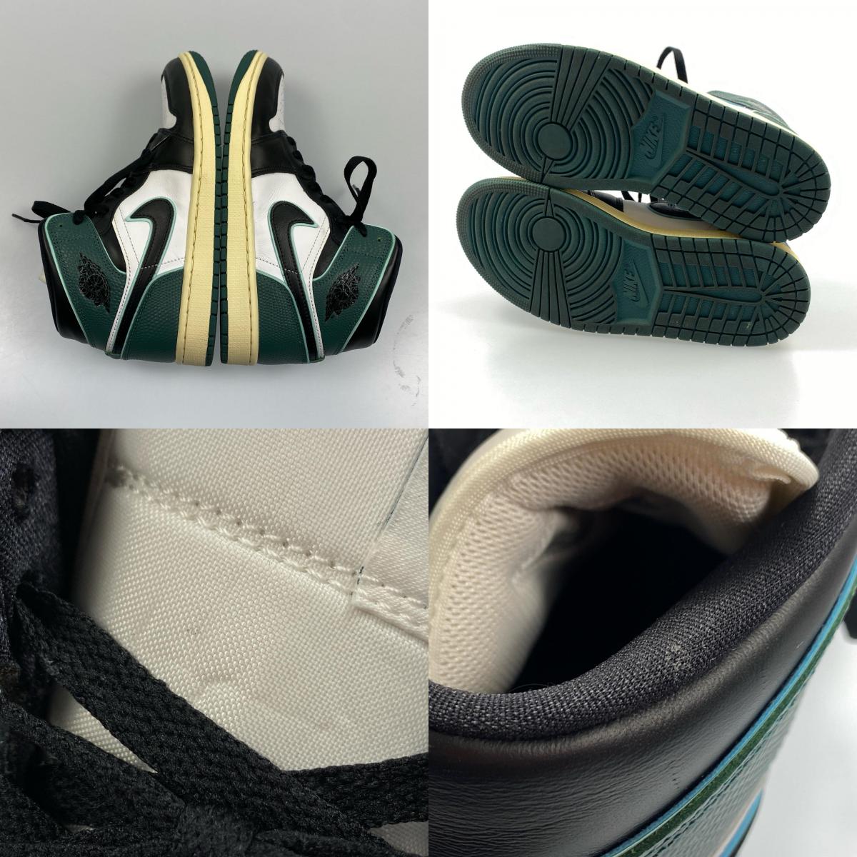 【中古】NIKE | ナイキ WMNS AIR JORDAN 1 MID スニーカー FQ7818-100 2024S/S 26.0cm グリーン 26cm