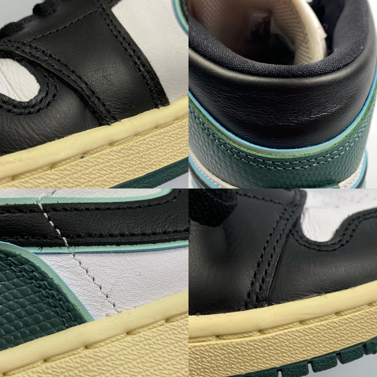 【中古】NIKE | ナイキ WMNS AIR JORDAN 1 MID スニーカー FQ7818-100 2024S/S 26.0cm グリーン 26cm