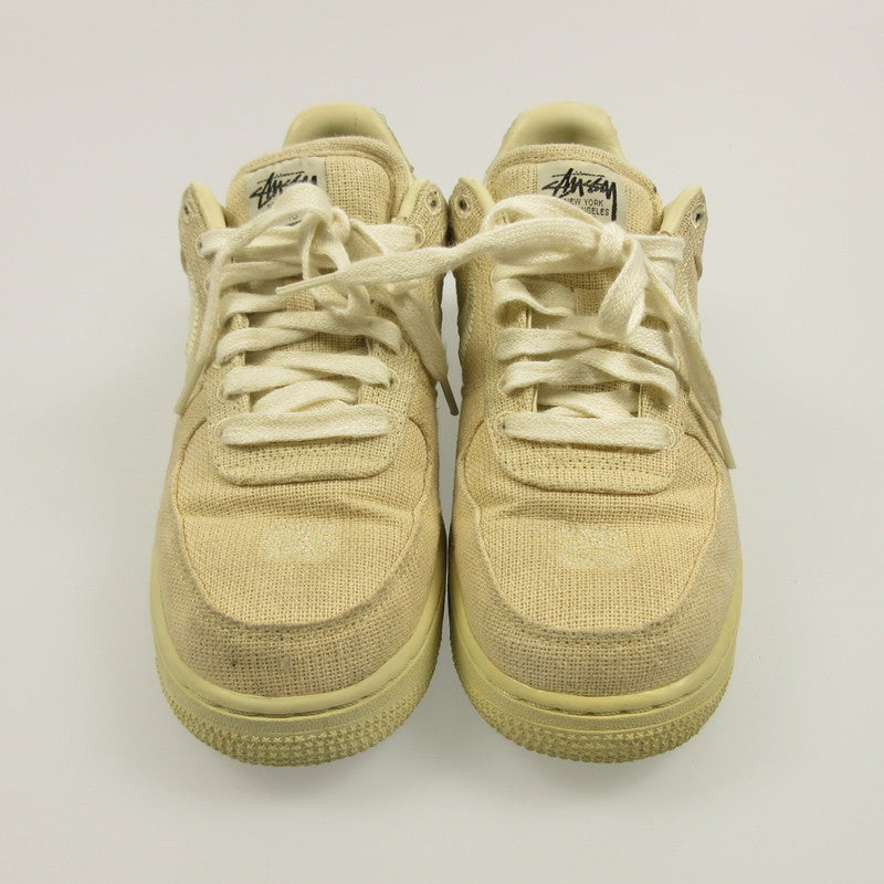【中古】NIKE | ナイキ AIR FORCE 1 LOW FOSSIL STONE スニーカー CZ9084-200 ベージュ 26cm