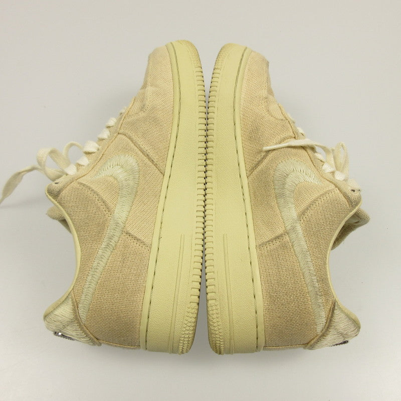 【中古】NIKE | ナイキ AIR FORCE 1 LOW FOSSIL STONE スニーカー CZ9084-200 ベージュ 26cm