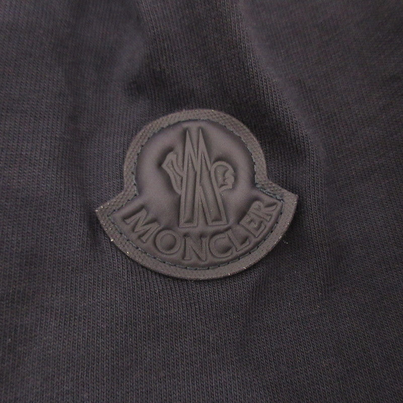 【中古】MONCLER | モンクレール MAGLIA MANICHE CORTE 半袖Tシャツ 8C00027 国内正規品 ネイビー サイズ:XS