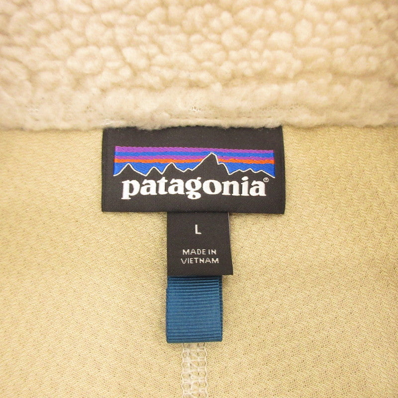【中古】patagonia | パタゴニア クラシックレトロXジャケット その他トップス 23056 アイボリー サイズ:L