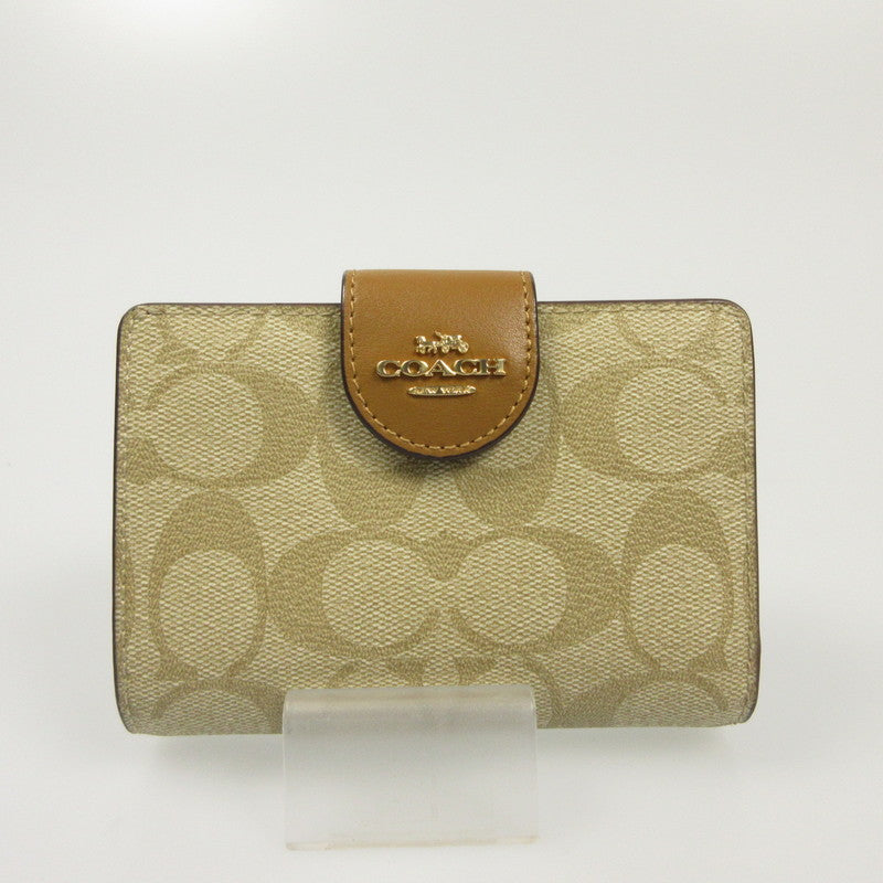 【中古】COACH | コーチ ミディアムコーナージップ 長財布 C0082