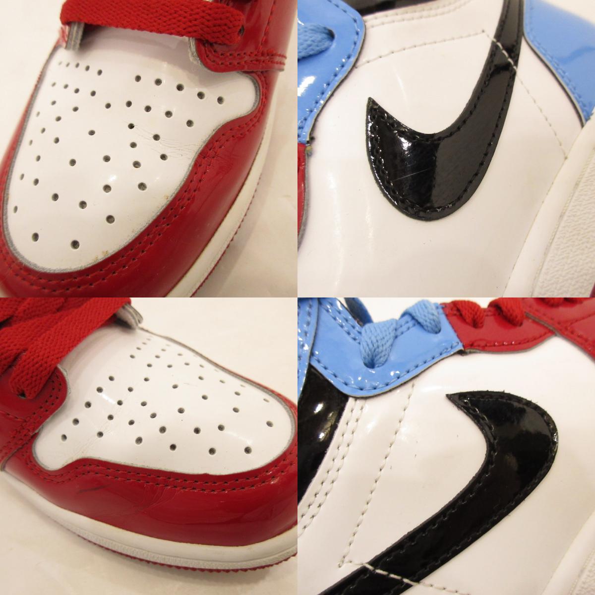 【中古】NIKE | ナイキ AIR JORDAN 1 RETORO HIGH OG FEARLESS スニーカー CK5666-100 マルチカラー 27cm