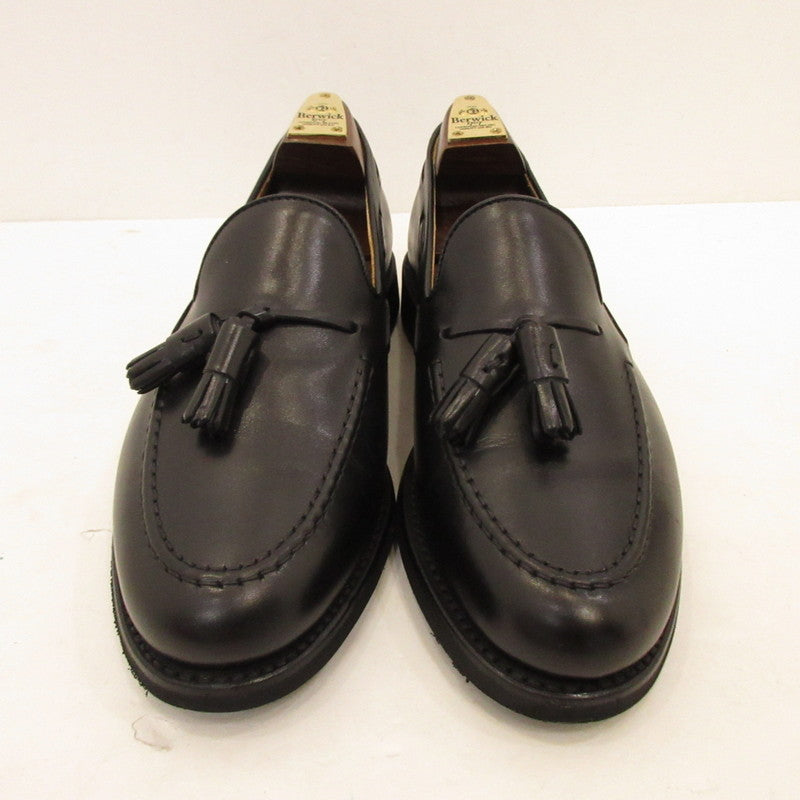 【中古】BERWICK | バーウィック ローファー 8491BCVIBK サイズ:5 1/2 ブラック
