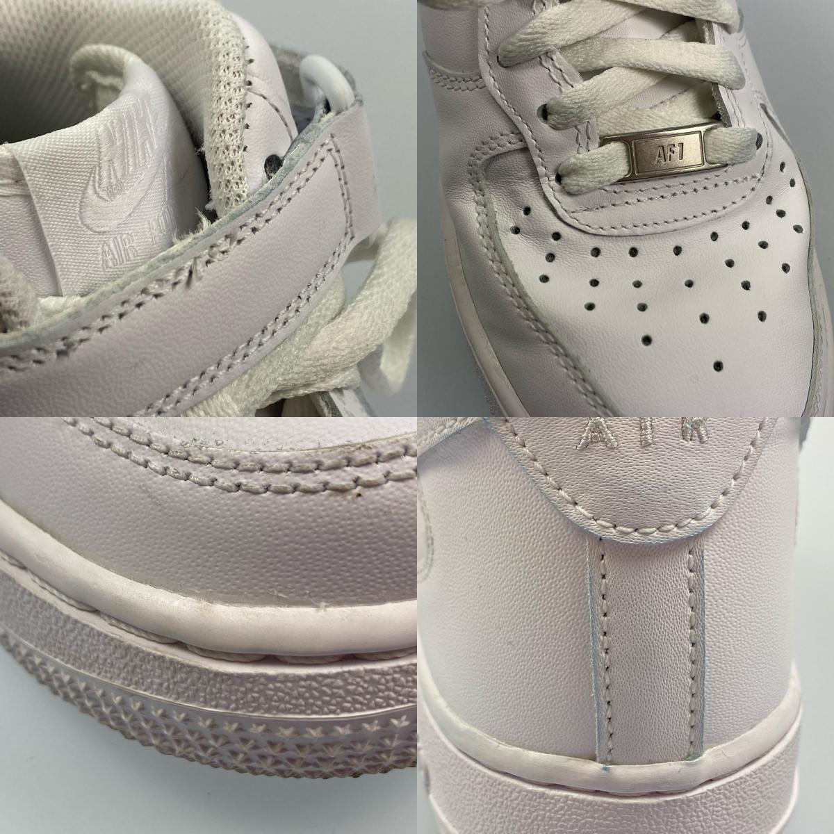 【中古】NIKE | ナイキ AIR FORCE 1 MID '07 スニーカー CW2289-111 24.0cm ホワイト 24cm