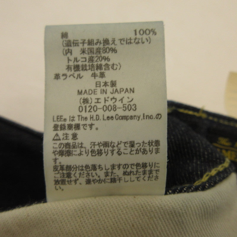 【中古】Lee | リー AMERICAN RIDERS 102 デニムパンツ LM8102 ブルー サイズ:34