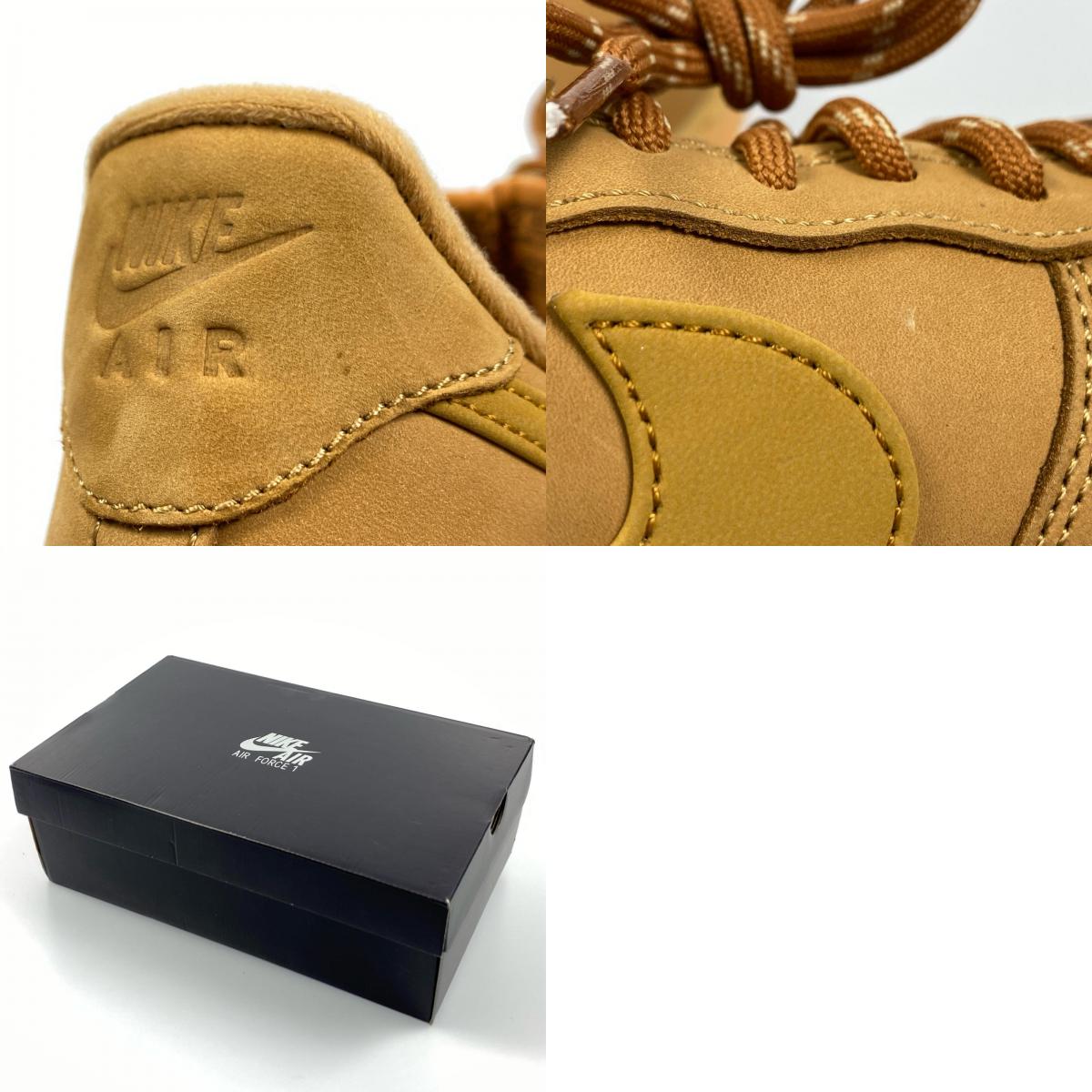 【中古】NIKE | ナイキ AIR FORCE 1 ’07 WB WHEAT スニーカー CJ9179-200 2023A/W 26.5cm ブラウン 26.5cm