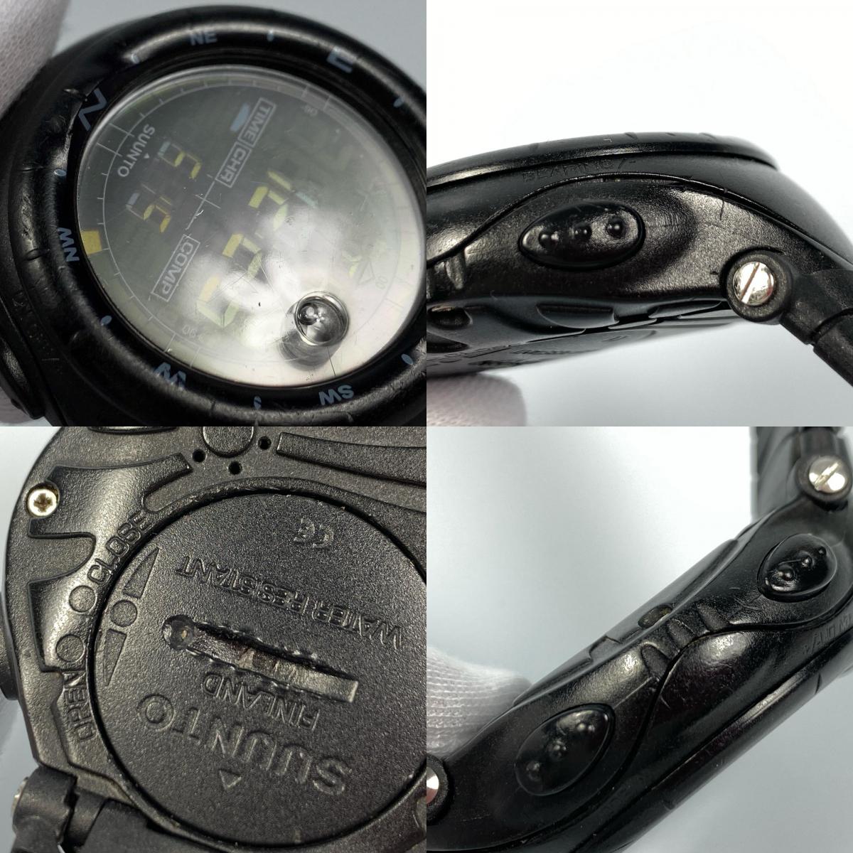 【中古】SUUNTO | スント NAVITEC 腕時計 ブラック
