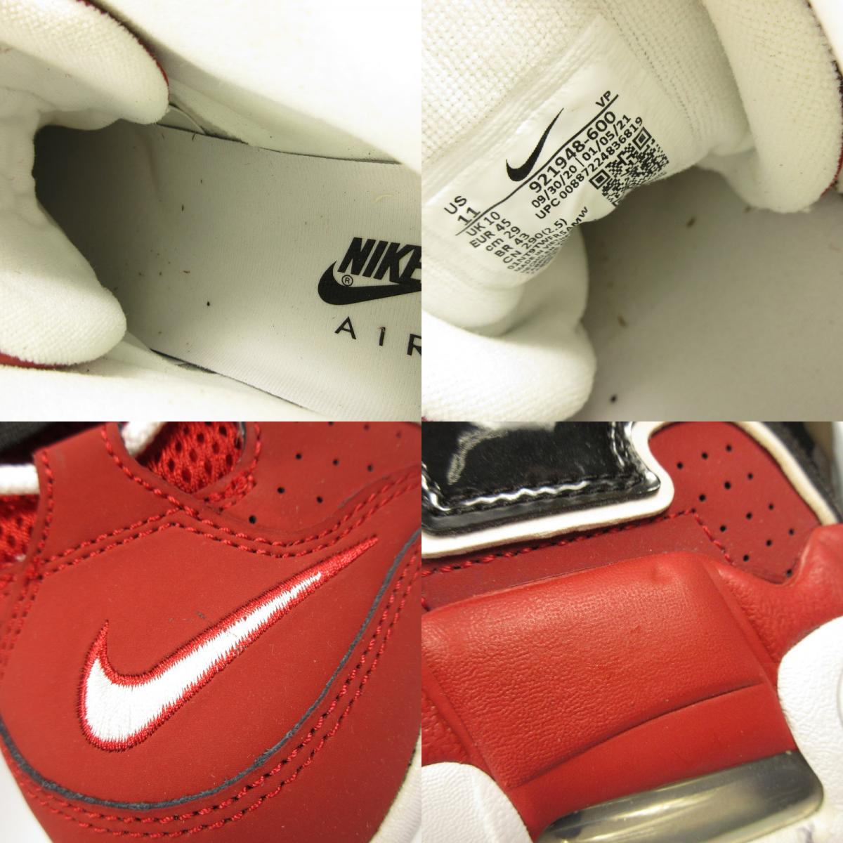 【中古】NIKE | ナイキ AIR MORE UPTEMPO '96 スニーカー 921948-600 レッド 29cm