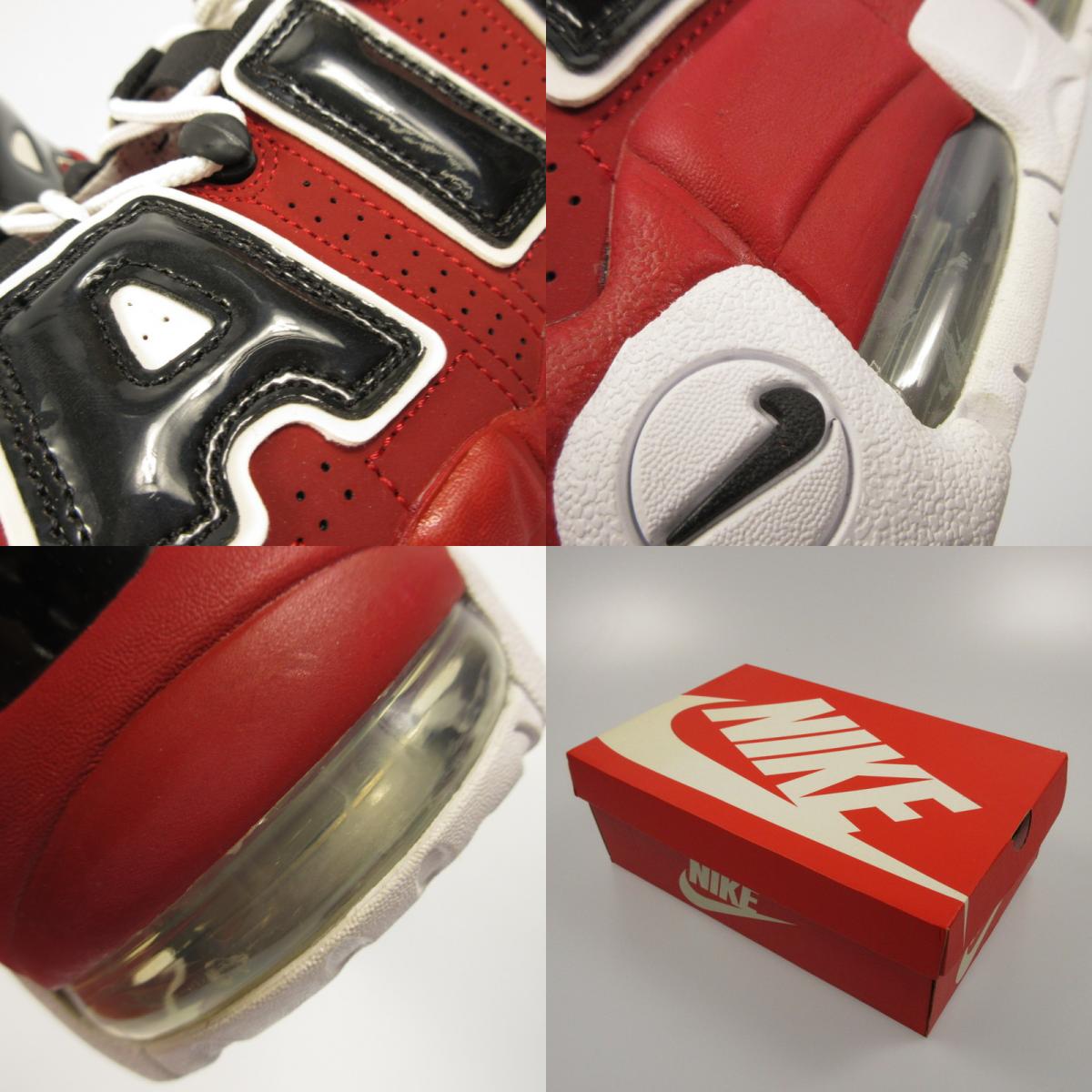 【中古】NIKE | ナイキ AIR MORE UPTEMPO '96 スニーカー 921948-600 レッド 29cm