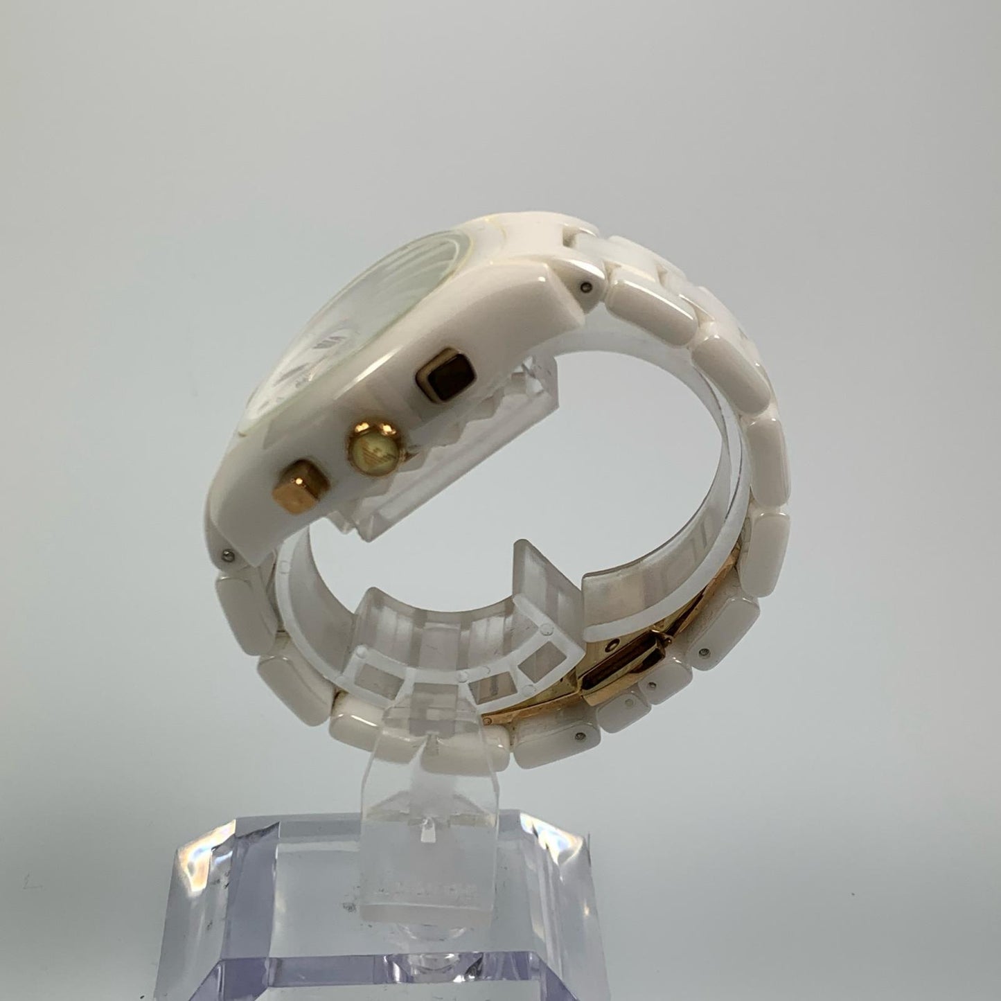 【中古】Emporio Armani | エンポリオ・アルマーニ Ceramica 腕時計 AR-1417 ホワイト