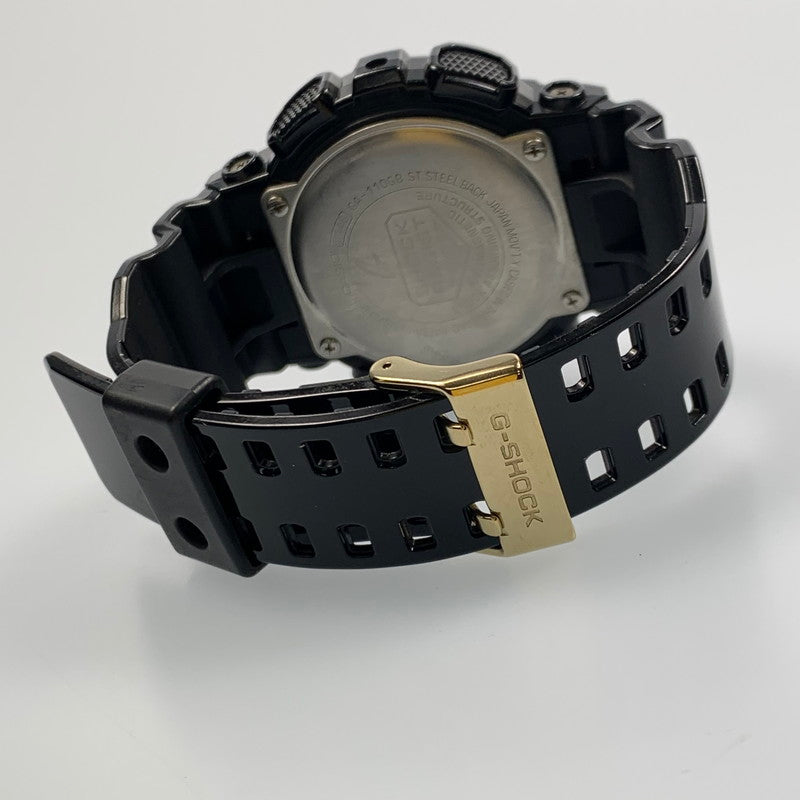 【中古】G-SHOCK | ジーショック 腕時計 GA-110GB-1AJF アナデジクォーツ ブラック