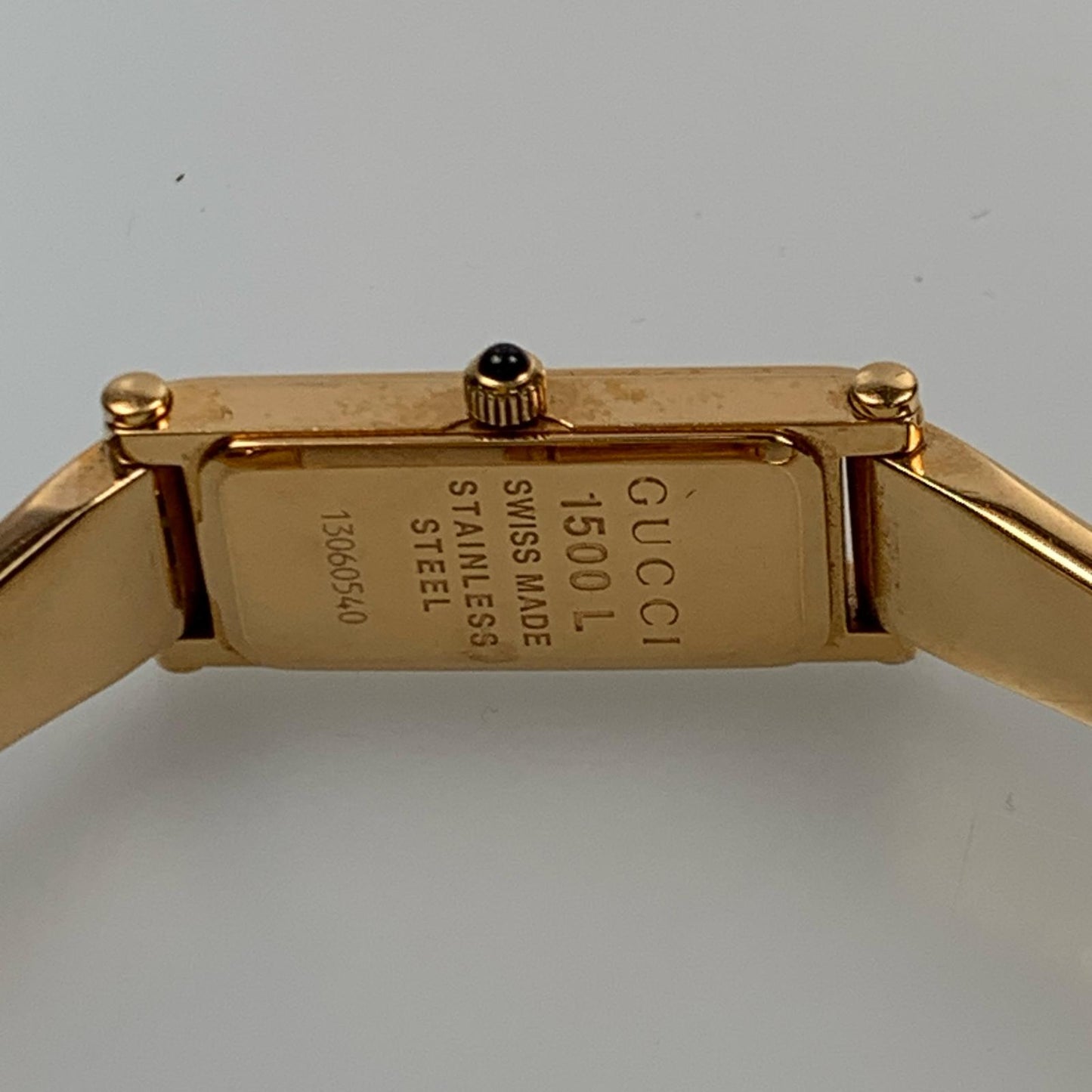 【中古】GUCCI | グッチ 腕時計 1500L アナログクォーツ ゴールド