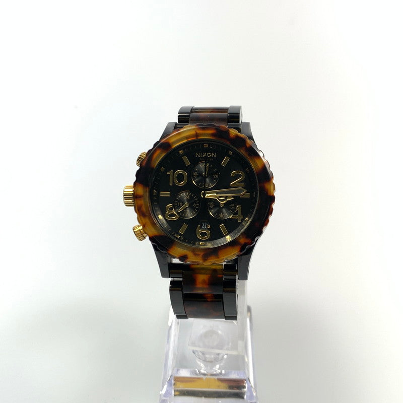 【中古】NIXON | ニクソン THE 42-20 腕時計 アナログクォーツ ブラウン
