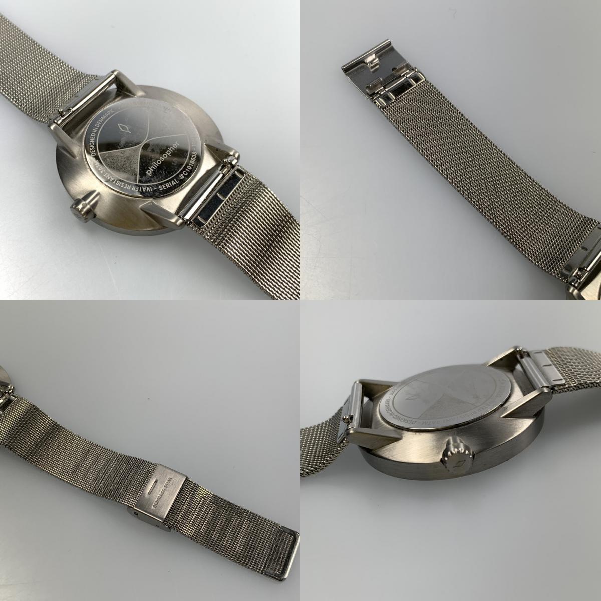 【中古】 Philosopher 40mm 腕時計 シルバー