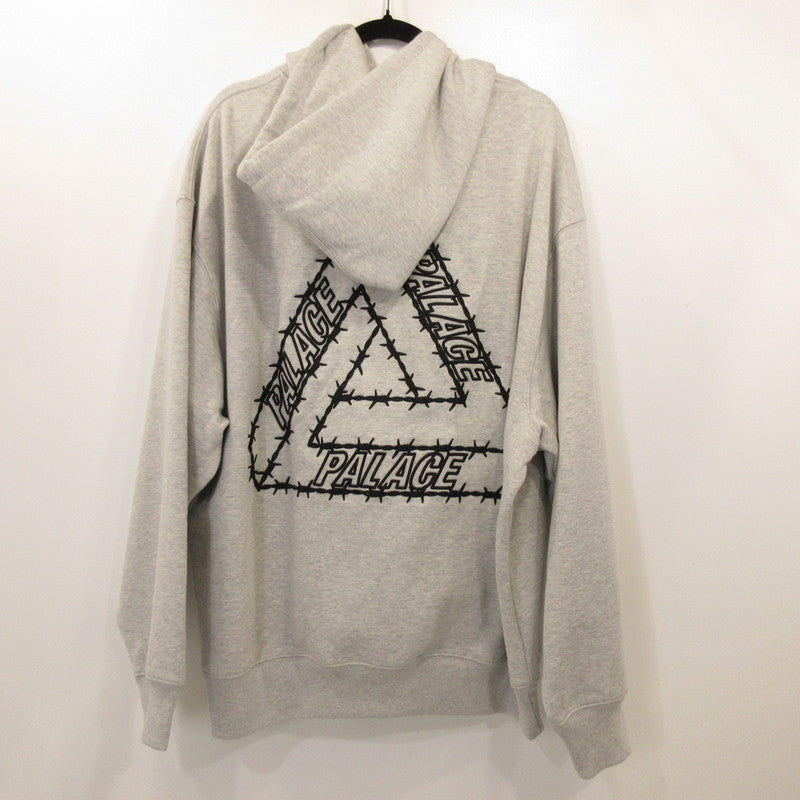 【中古】PALACE SKATEBOARDS | パレススケートボード BARBED TRI-FERG HOOD パーカー グレー サイズ:XXL