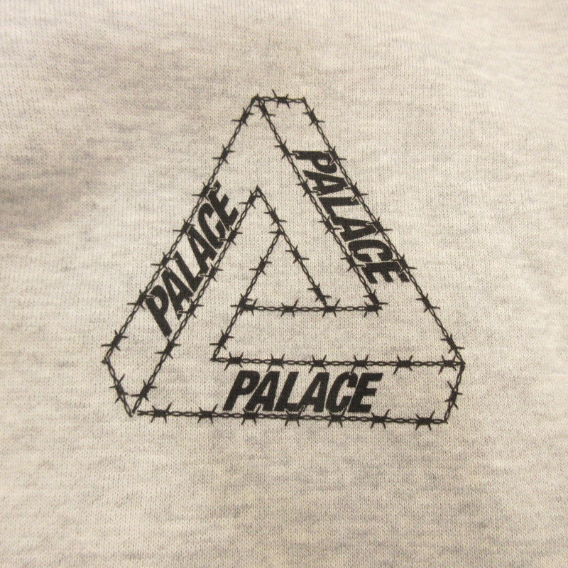 【中古】PALACE SKATEBOARDS | パレススケートボード BARBED TRI-FERG HOOD パーカー グレー サイズ:XXL