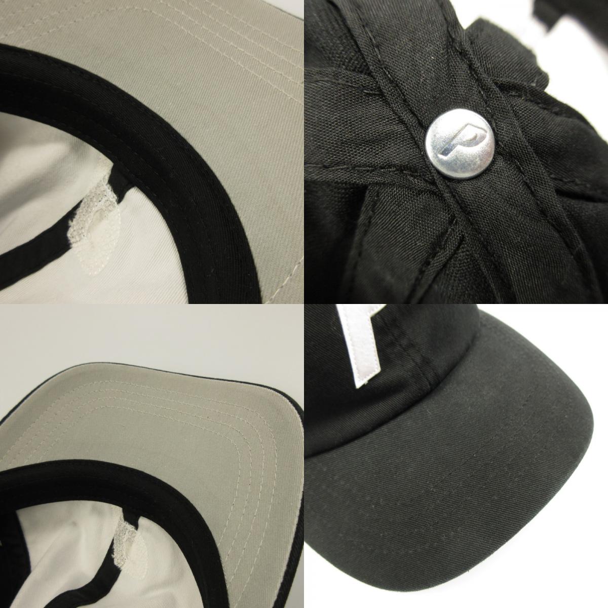 【中古】PALACE SKATEBOARDS | パレススケートボード P 6-PANEL キャップ ブラック