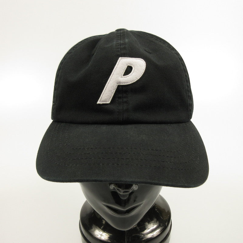 【中古】PALACE SKATEBOARDS | パレススケートボード P 6-PANEL キャップ ブラック