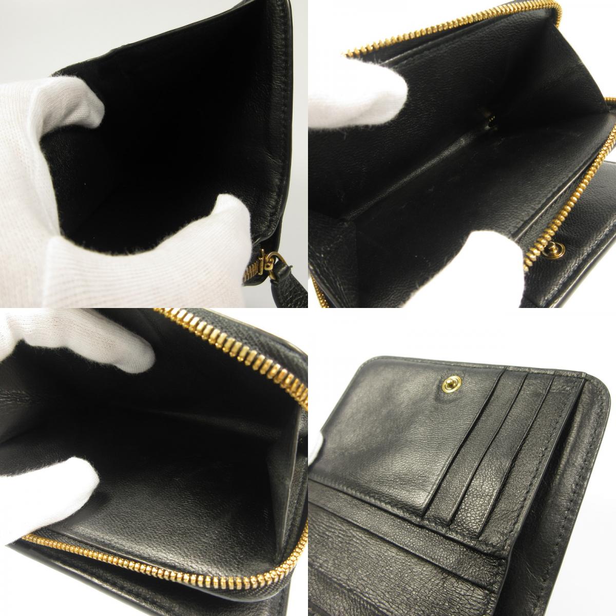 【中古】BALENCIAGA | バレンシアガ CASH 長財布 650871 ブラック