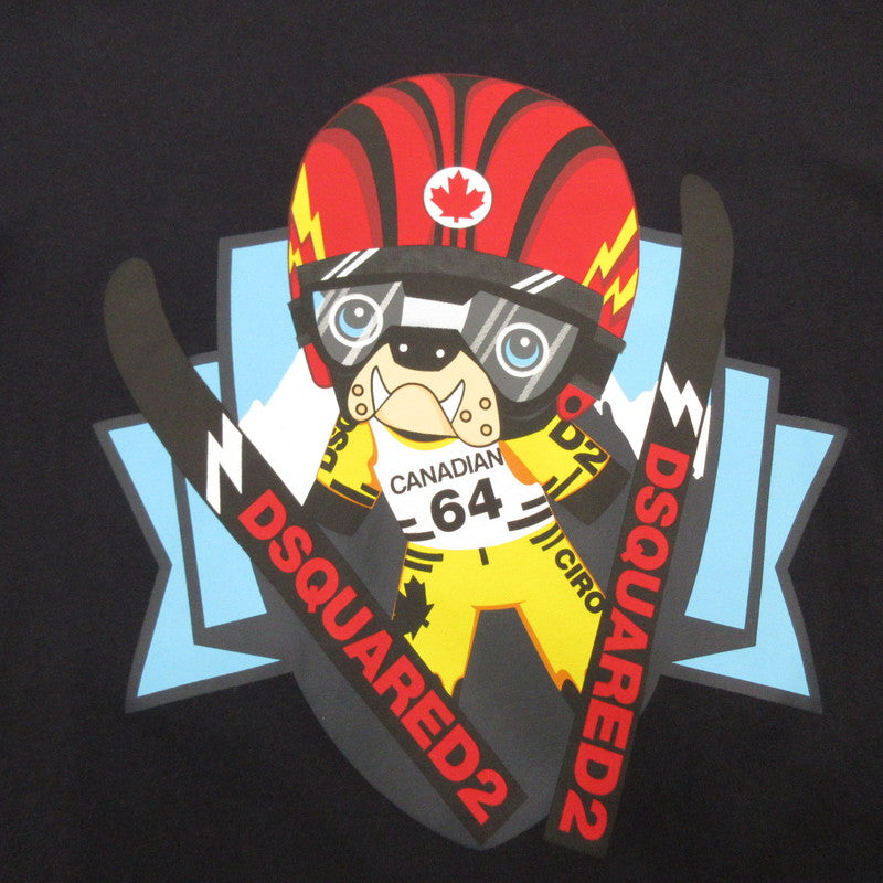 【中古】DSQUARED2 | ディースクエアード 長袖Tシャツ DQ03KZ BRAVE KID取扱い サイズ:16Y ネイビー