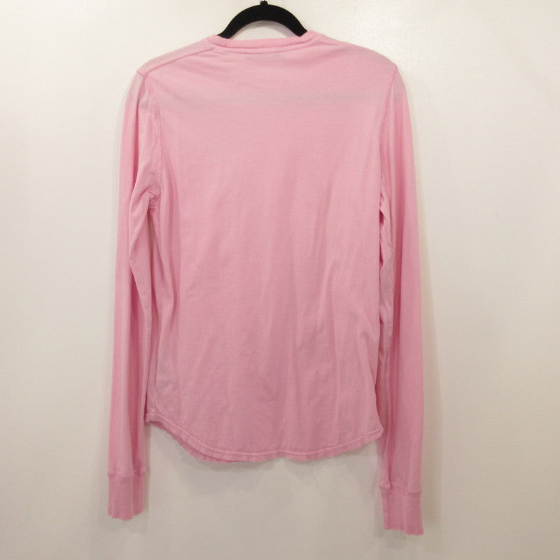 【中古】DSQUARED2 | ディースクエアード 長袖Tシャツ 71GC131 三崎商事 クラッシュ加工 ピンク サイズ:S