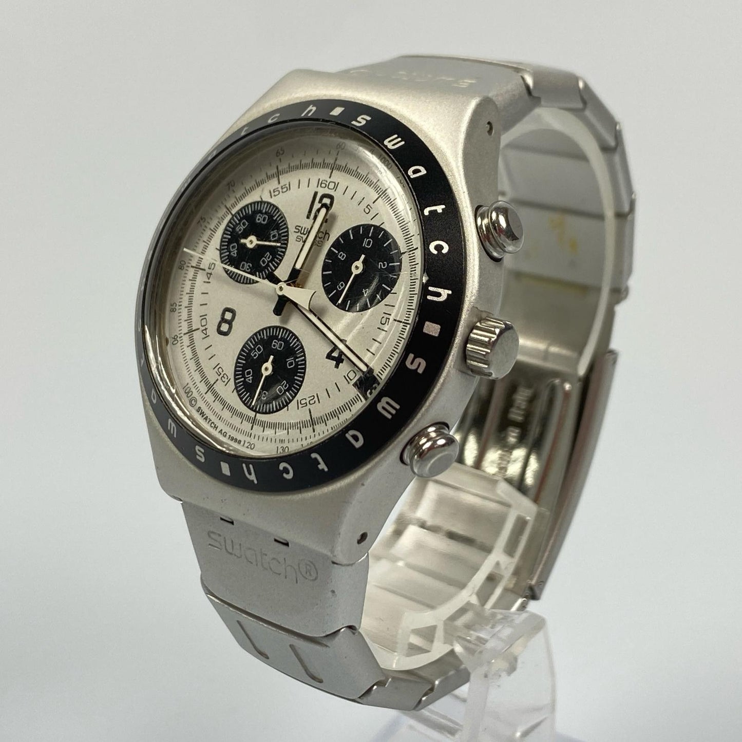 【中古】Swatch | スウォッチ IRONY ALUMINIUM 腕時計 アナログクォーツ シルバー