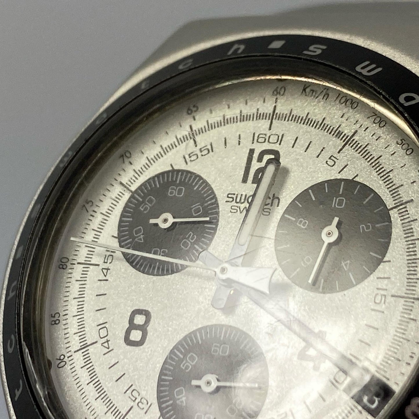 【中古】Swatch | スウォッチ IRONY ALUMINIUM 腕時計 アナログクォーツ シルバー