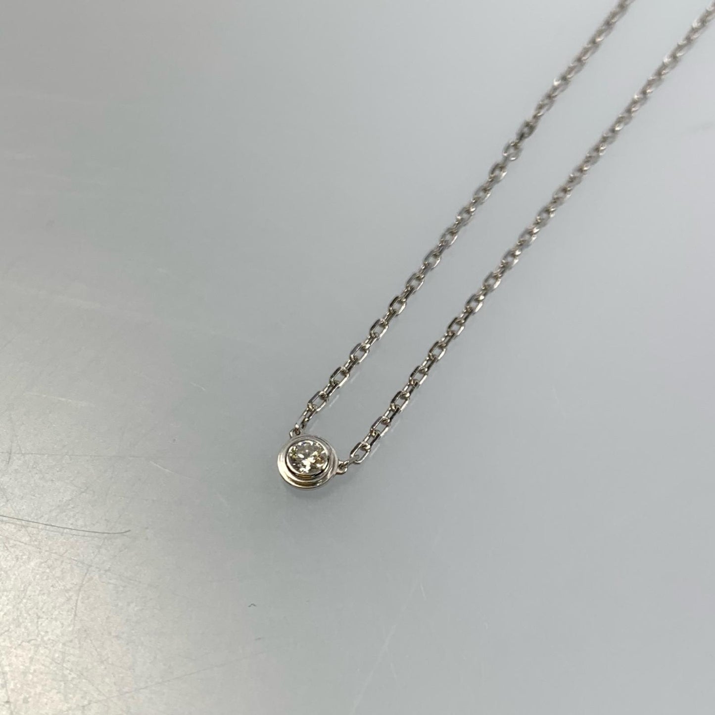 【中古】CARTIER | カルティエ ダムールネックレス スモール ネックレス B7215900 サイズ:42/45CM