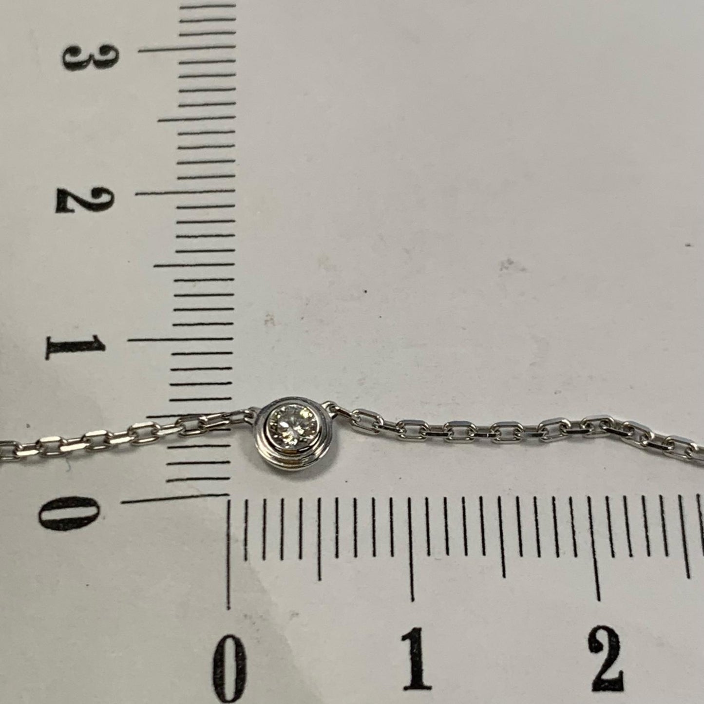 【中古】CARTIER | カルティエ ダムールネックレス スモール ネックレス B7215900 サイズ:42/45CM