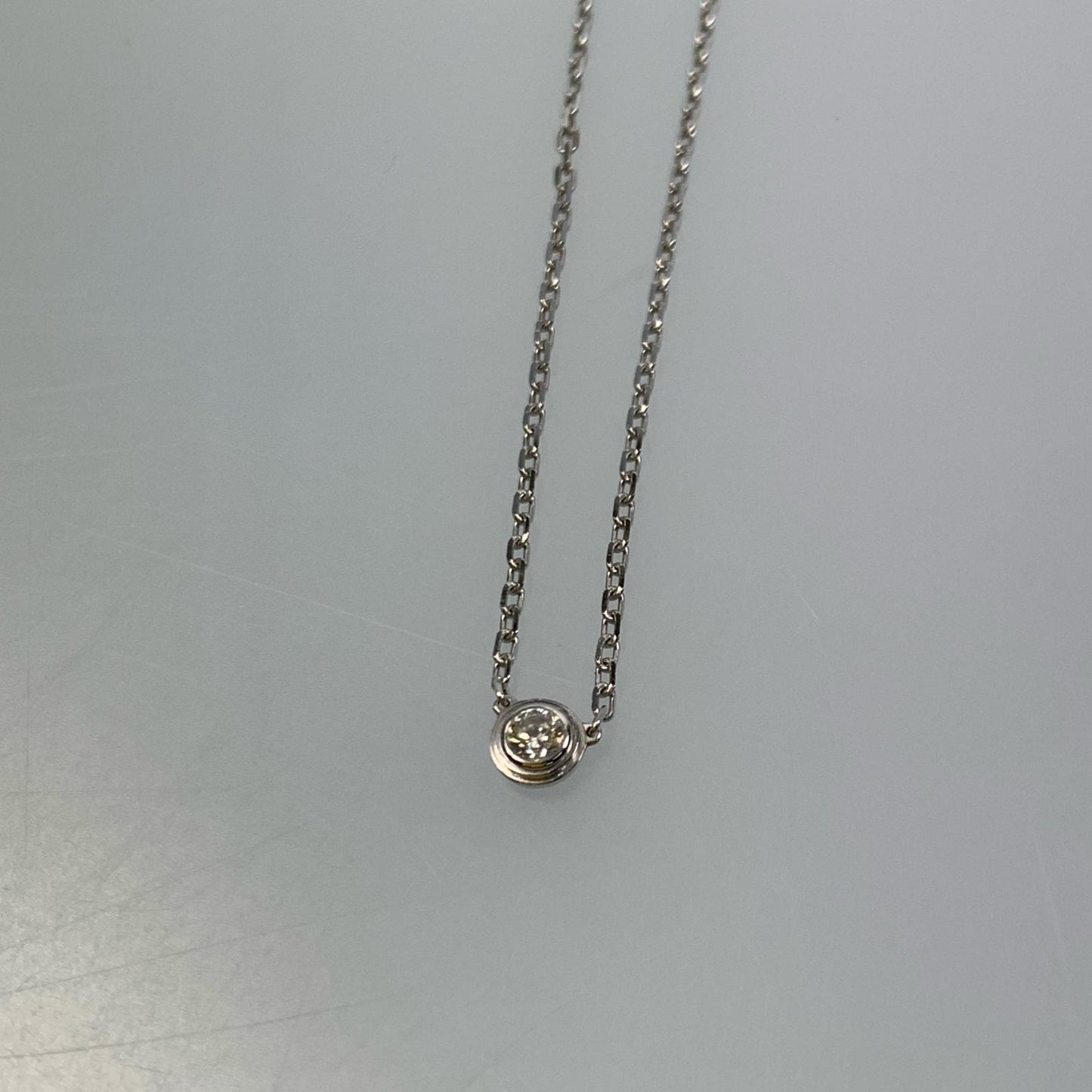 【中古】CARTIER | カルティエ ダムールネックレス スモール ネックレス B7215900 サイズ:42/45CM