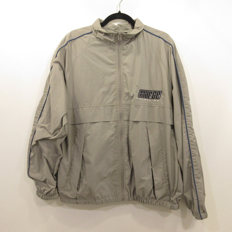 【中古】XLARGE | エクストララージ NYLON TRACK JACKET ナイロンジャケット 101243021006 グレー サイズ:L