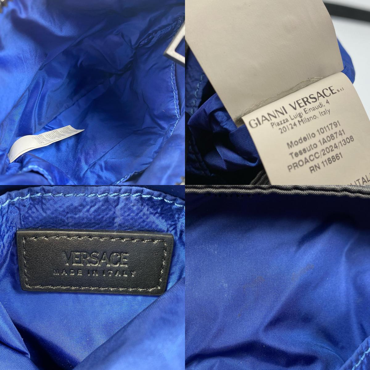 【中古】VERSACE | ヴェルサーチ ショルダーバッグ 1011791 ブラック