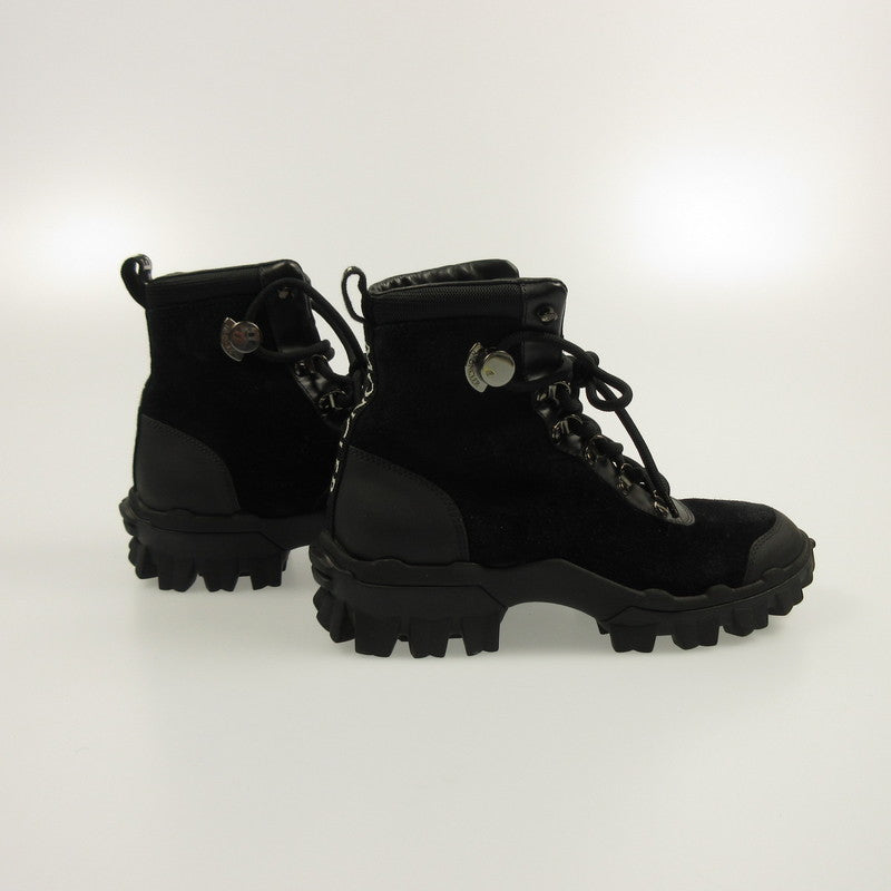 【中古】MONCLER | モンクレール HELIS ブーツ ブラック