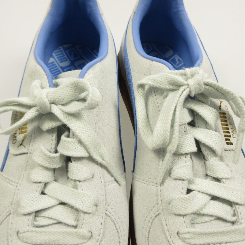 【中古】PUMA | プーマ PALERMO DEWDROP スニーカー 396463-04 ライトブルー 27.5cm