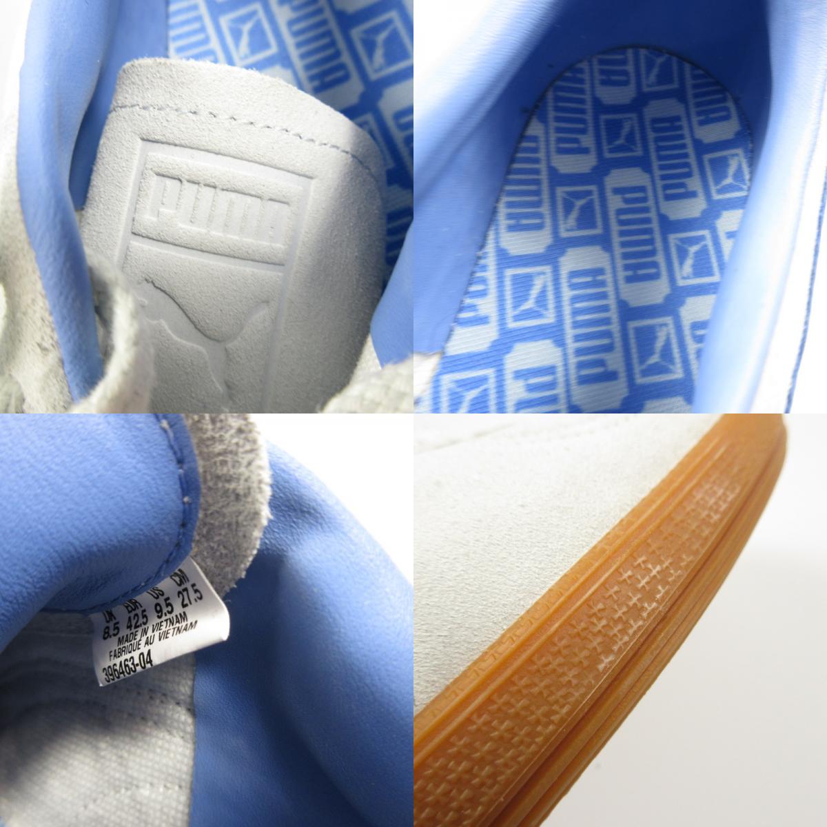 【中古】PUMA | プーマ PALERMO DEWDROP スニーカー 396463-04 ライトブルー 27.5cm