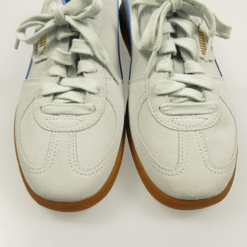 【中古】PUMA | プーマ PALERMO DEWDROP スニーカー 396463-04 ライトブルー 27.5cm