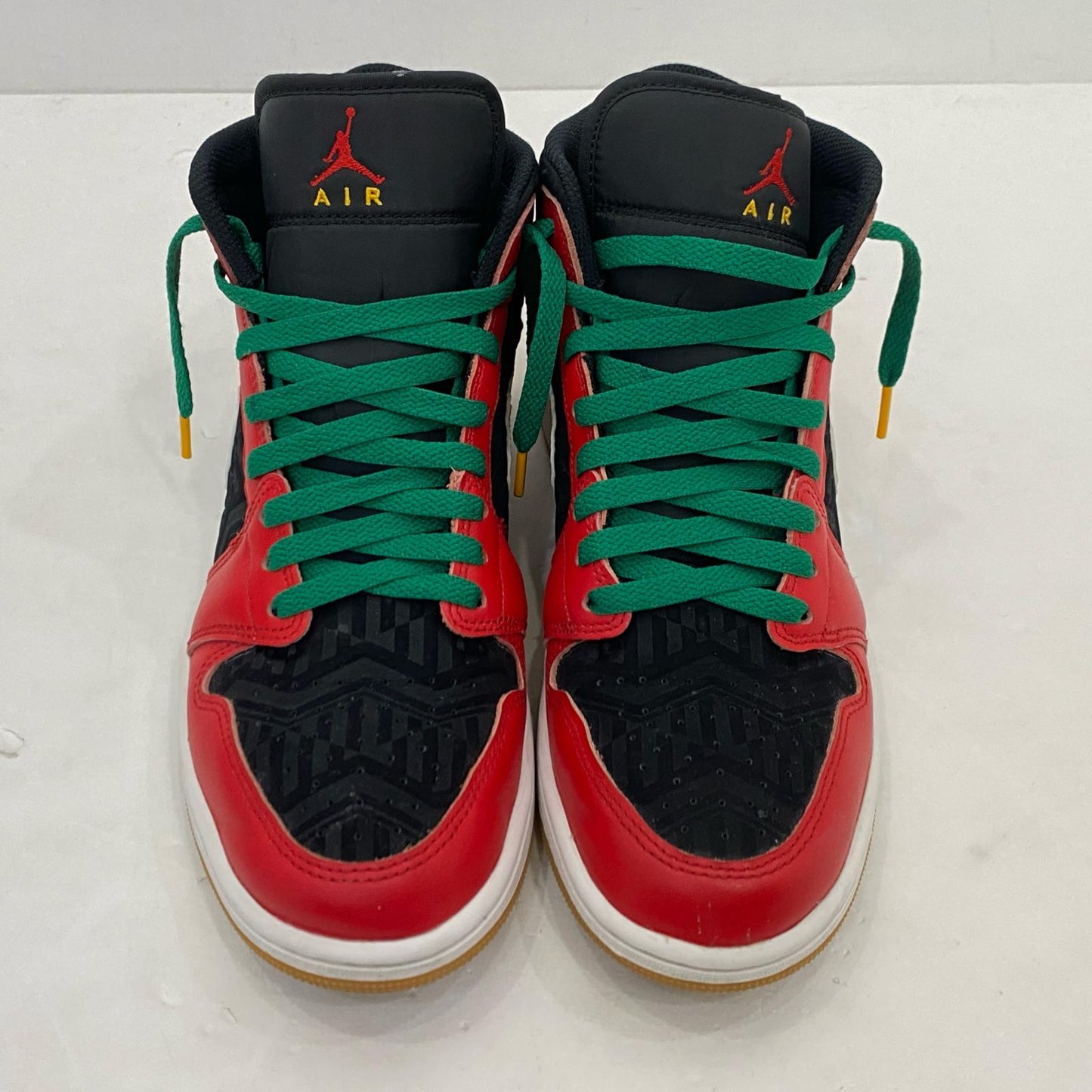 【中古】NIKE | ナイキ AIR JORDAN 1 MID 'HOLIDAY SPECIAL' スニーカー DQ8417-006 2022A/W 27.0cm レッド 27cm